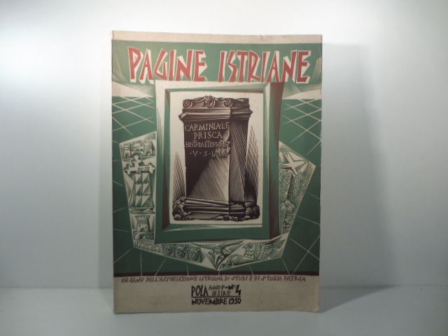 Pagine istriane, anno I, numero 4, 1 novembre 1950